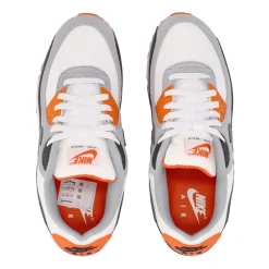 Air Max 90 Chaussure Basse Blanc/Gris/Orange