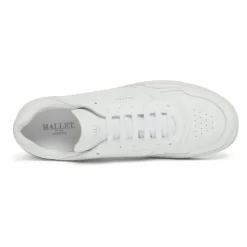 Baskets en cuir blanches