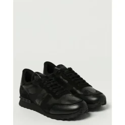 Baskets Runner en Cuir et Textile