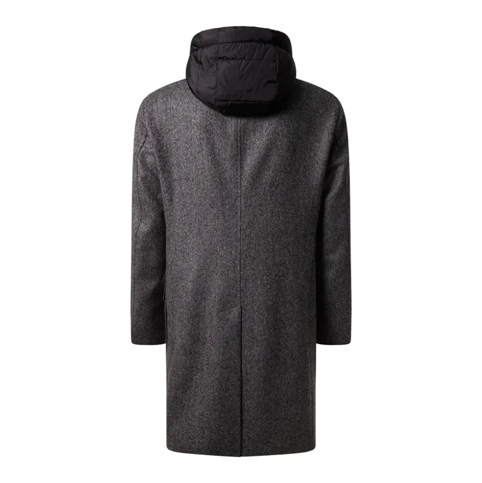 B0 18740.1100 BLD-Collo-P Wollmantel mit Kapuze