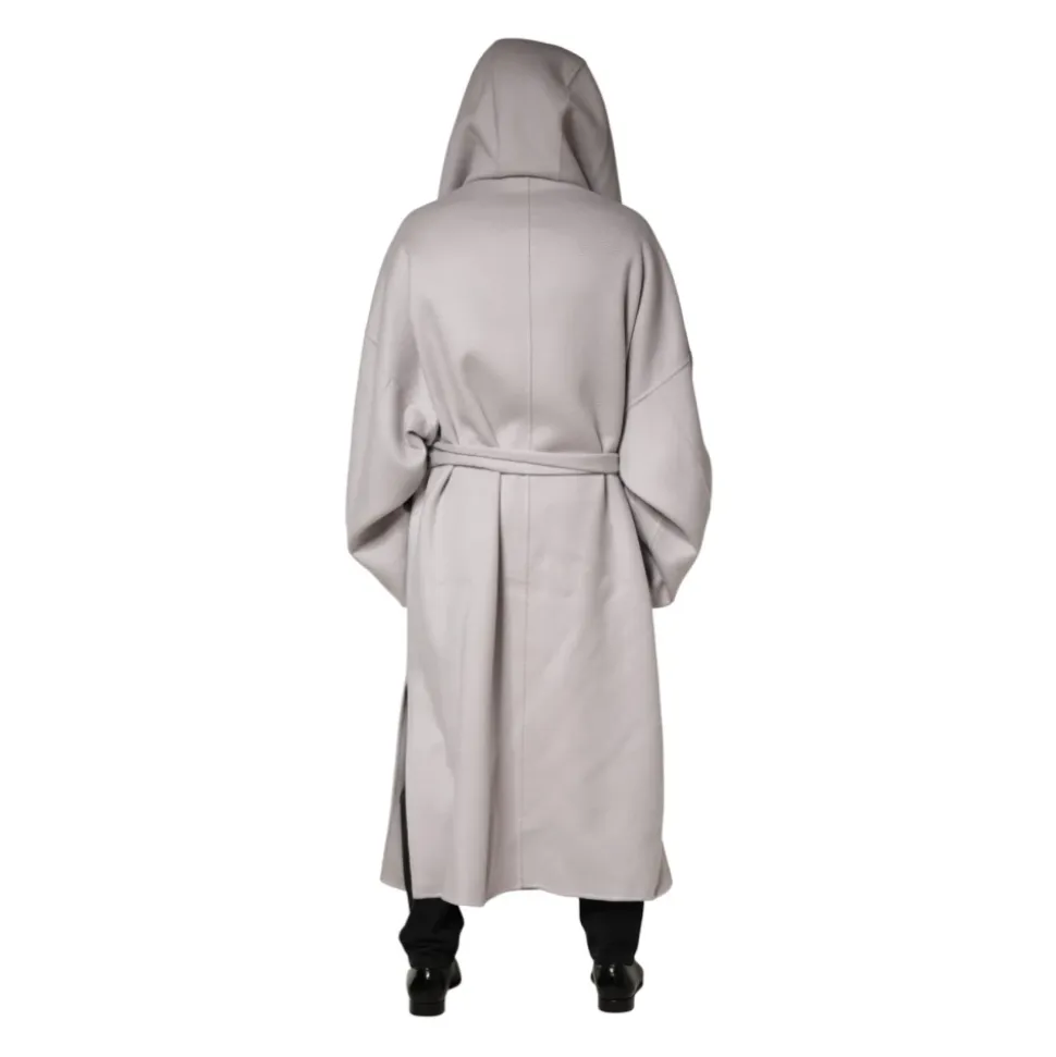 Belted Long Trench Coat