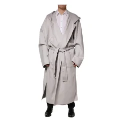 Belted Long Trench Coat