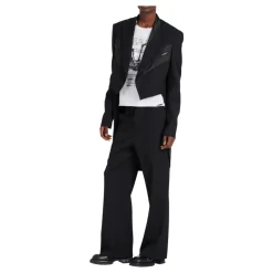 Blazer avec -de-pie en satin