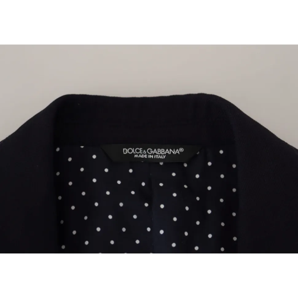 Blazer Formel en Laine Noire Taormina