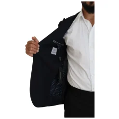 Blazer Formel en Laine Noire Taormina
