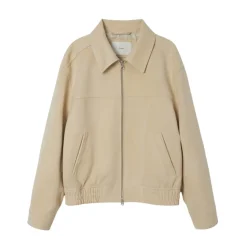 Blouson à col en suédine alternative