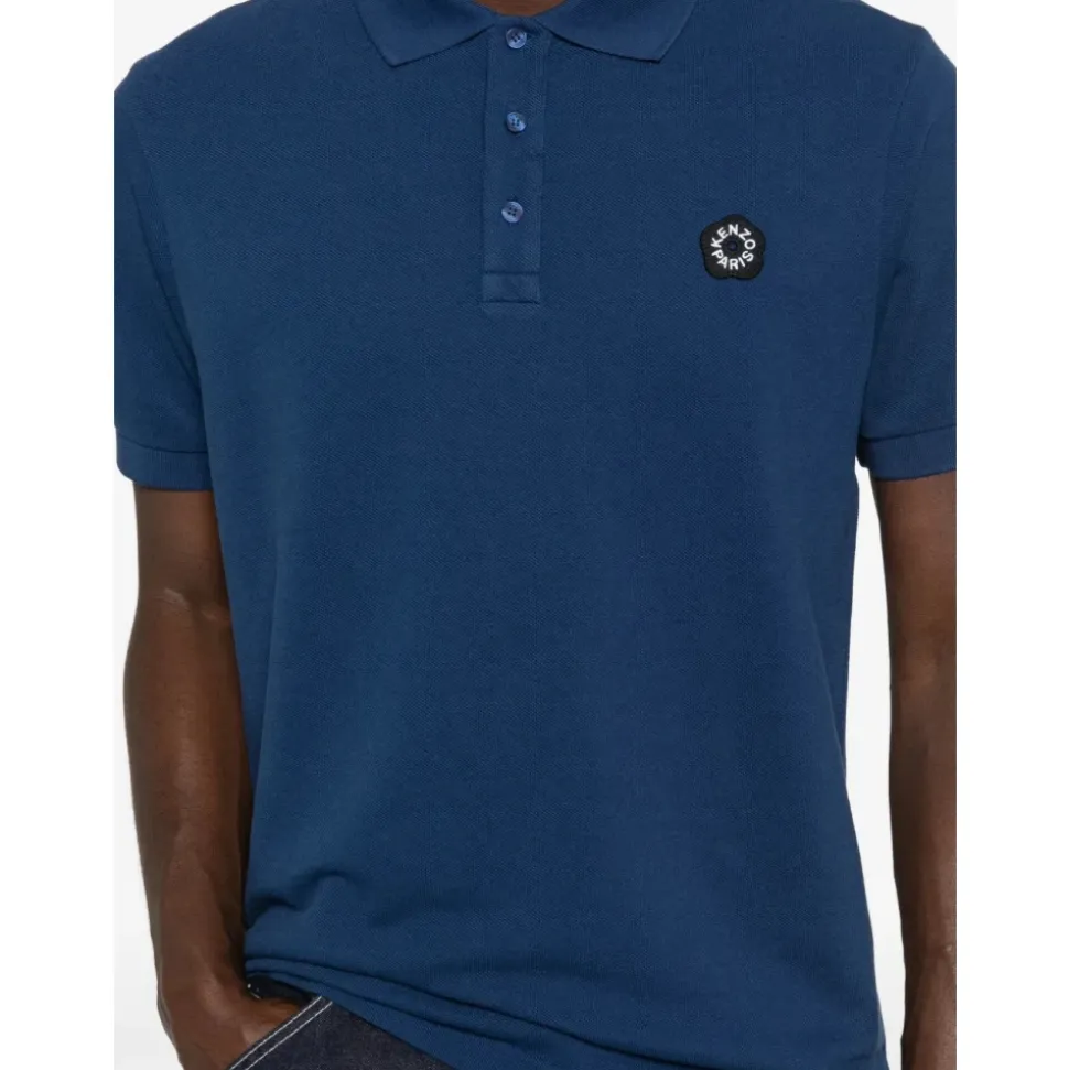 Boke Flower Polo Shirt
