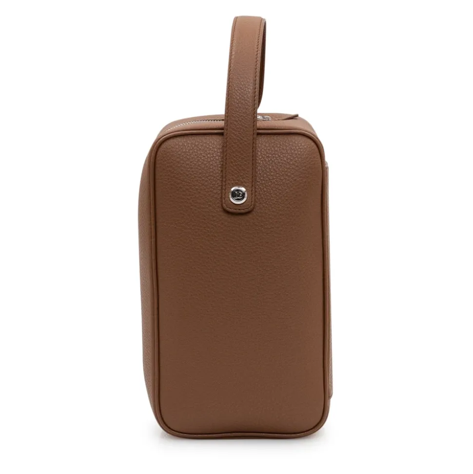 Borsa a mano Lock in pelle di vitello
