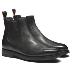 Bottine Chelsea en cuir poli