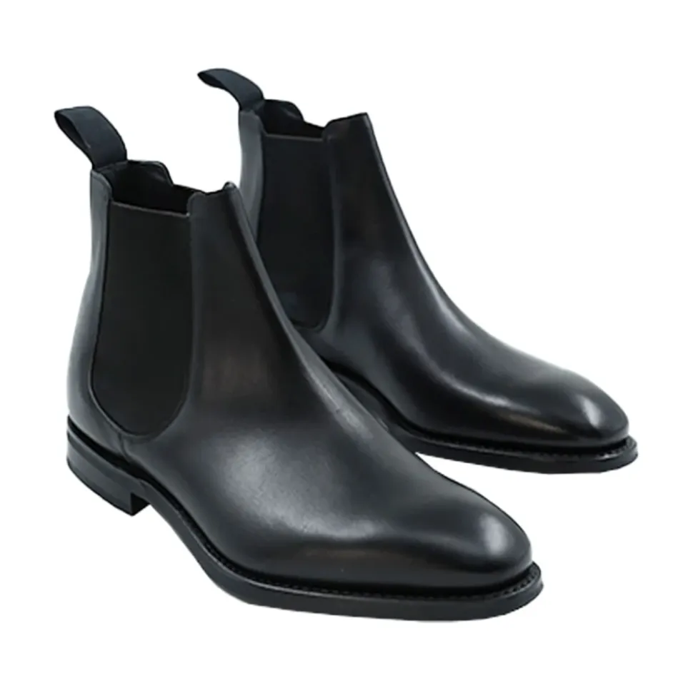 Bottines Chelsea en cuir de veau