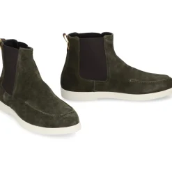 Bottines Chelsea en daim avec inserts élastiques