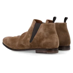Bottines Chelsea Vintage en Daim