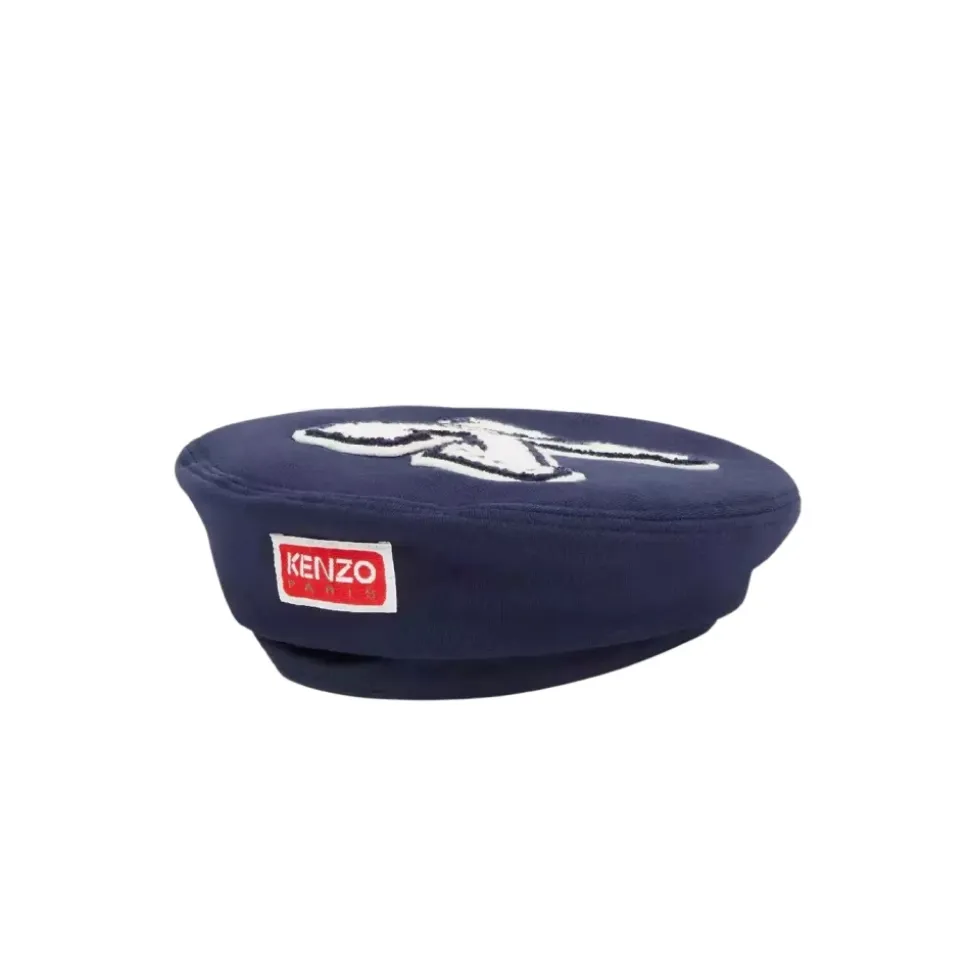 Béret en laine brodé avec logo K