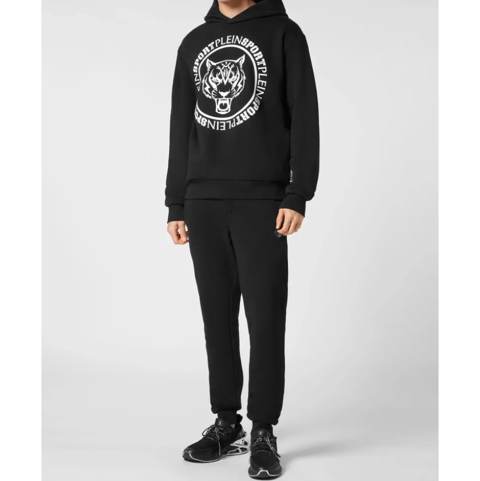 CARBON TIGER Sweat à capuche