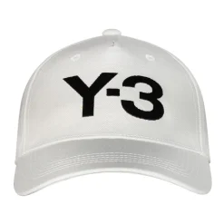Casquette Blanche en Coton Logo Boucle Métallique