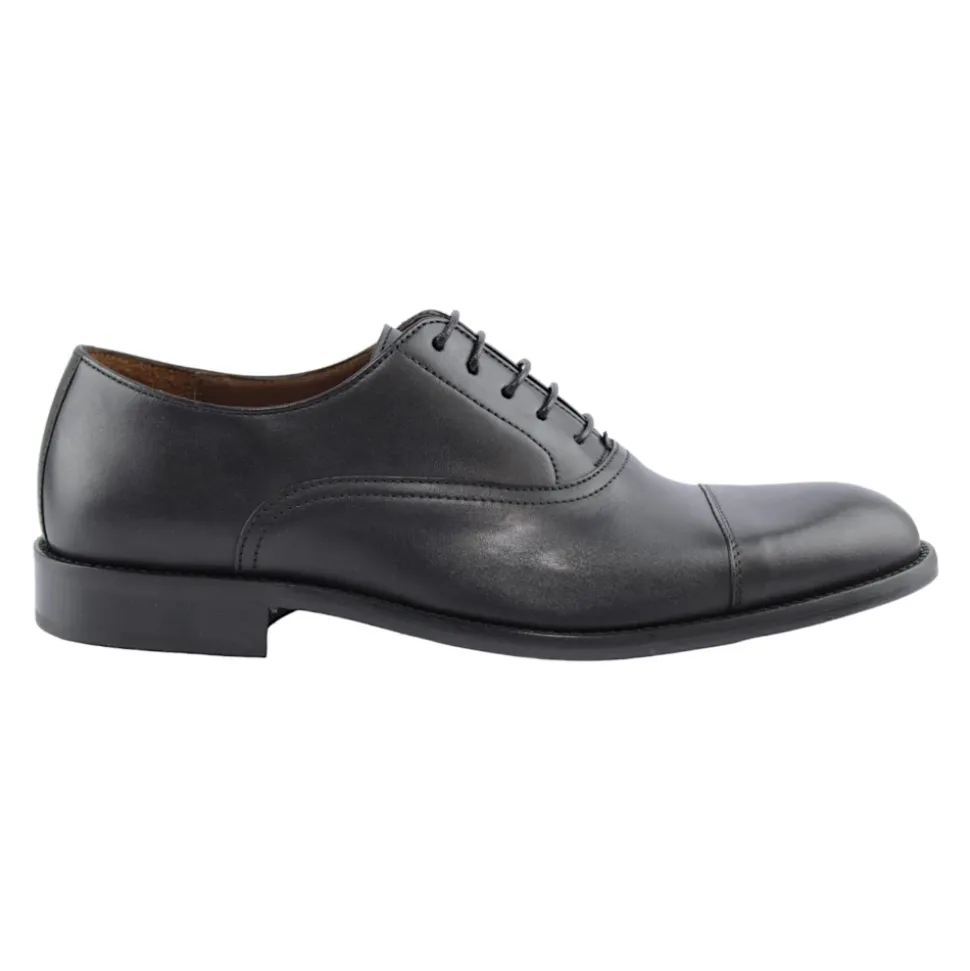 Chaussures Francesina en Veau Noir
