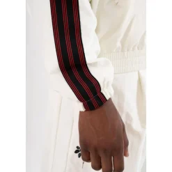 Chavarria Woven Loose Track Top