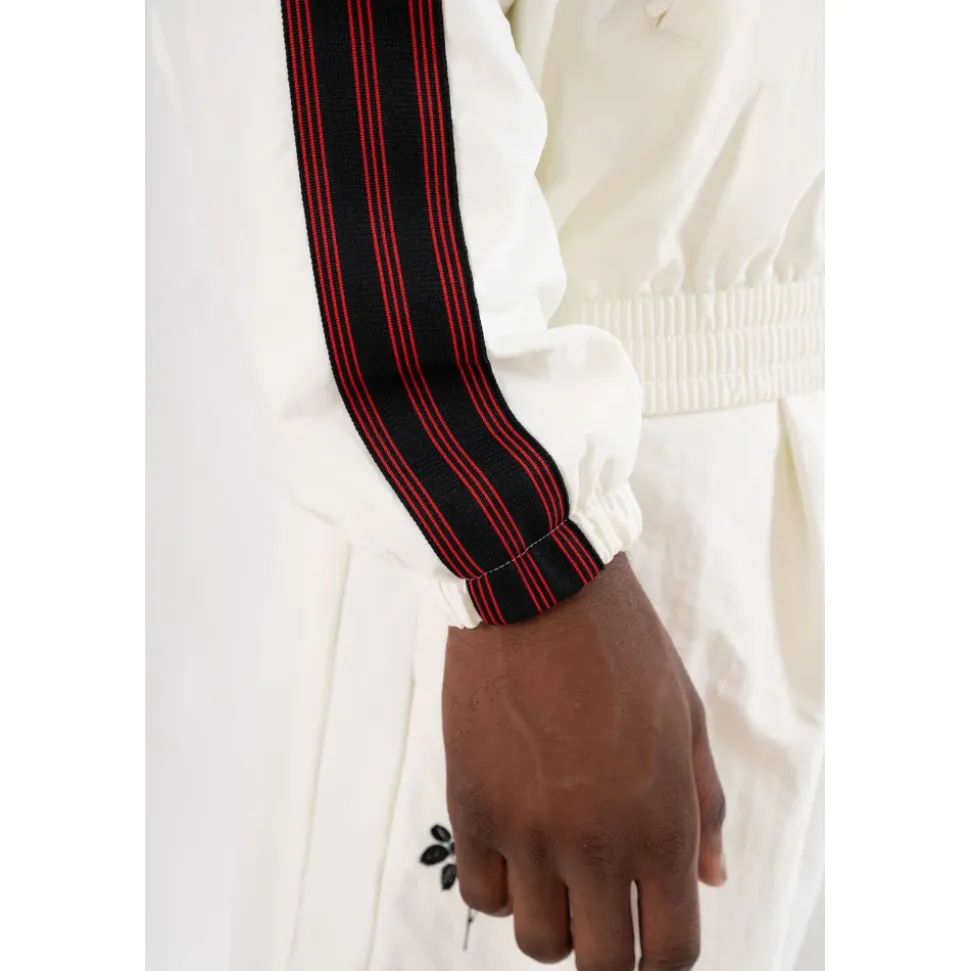 Chavarria Woven Loose Track Top