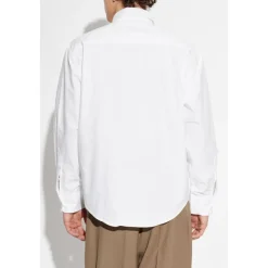 Chemise avec logo brodé