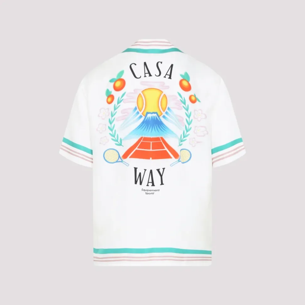 Chemise de Luxe en Soie Blanche