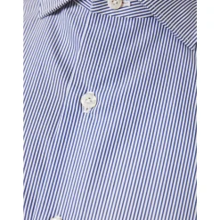 Chemise à Rayures en Coton Made in Italy