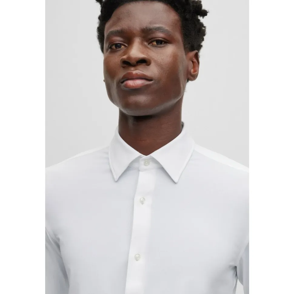 Chemise Slim Fit avec Contrôle de l`Humidité