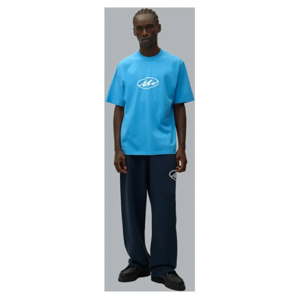 Circle Patch Logo Sweatpants