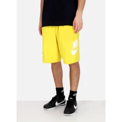 Club Shorts Tissés Éclair/Blanc