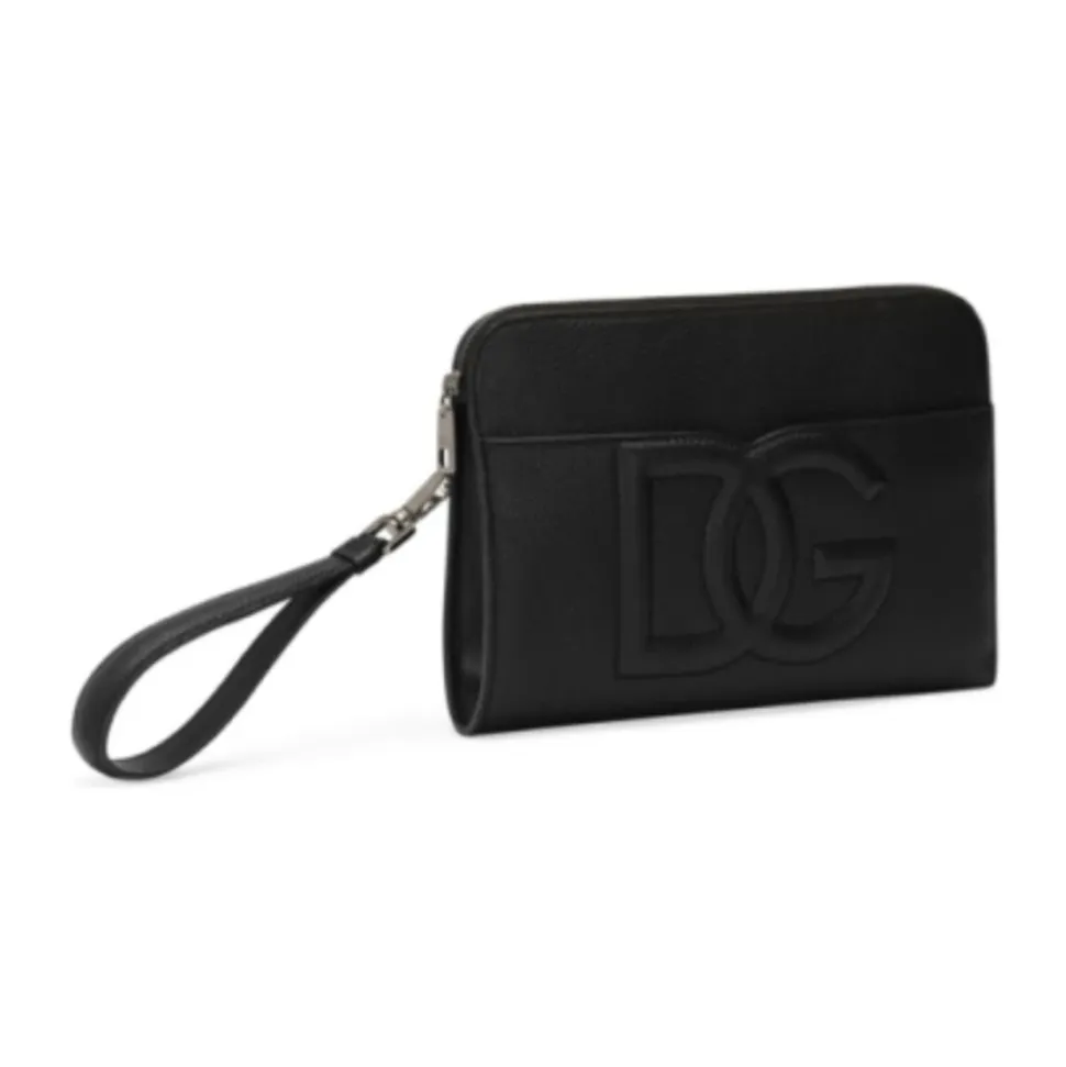 Clutch avec Logo en Relief