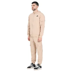 Combinaison Cargo Beige Homme Automne Hiver