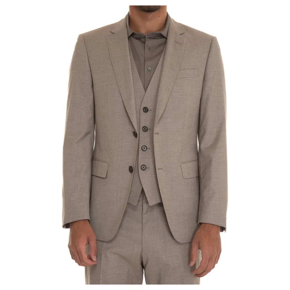 Costume classique 3 pièces avec 2 boutons