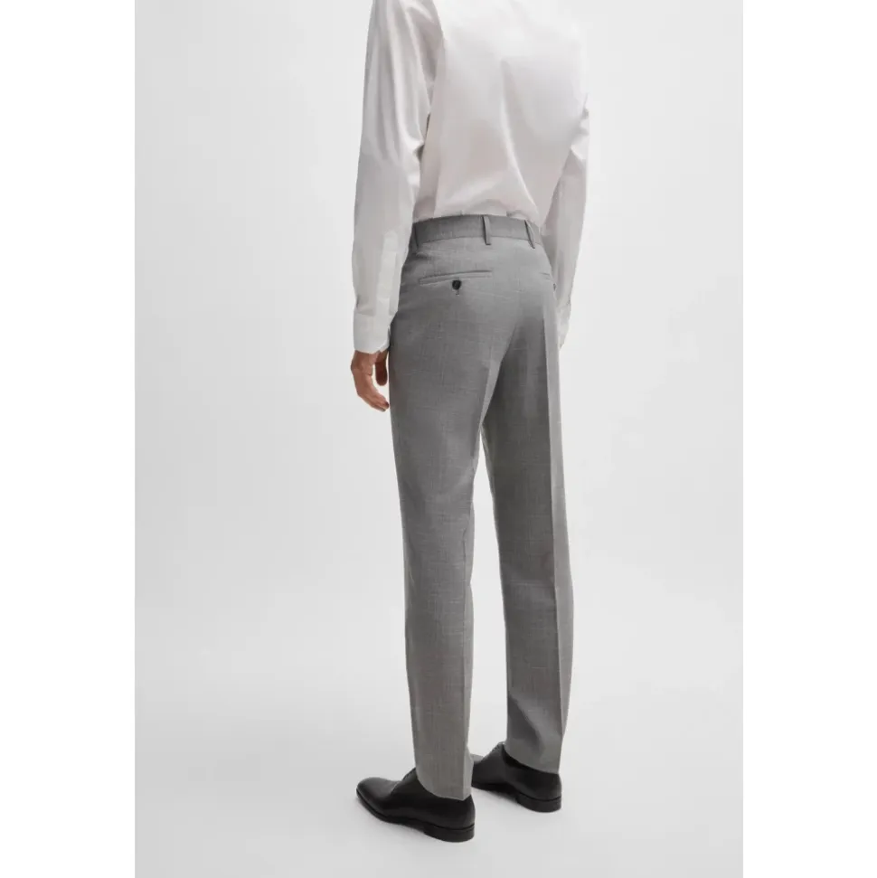 Costume slim en tissu stretch à motifs