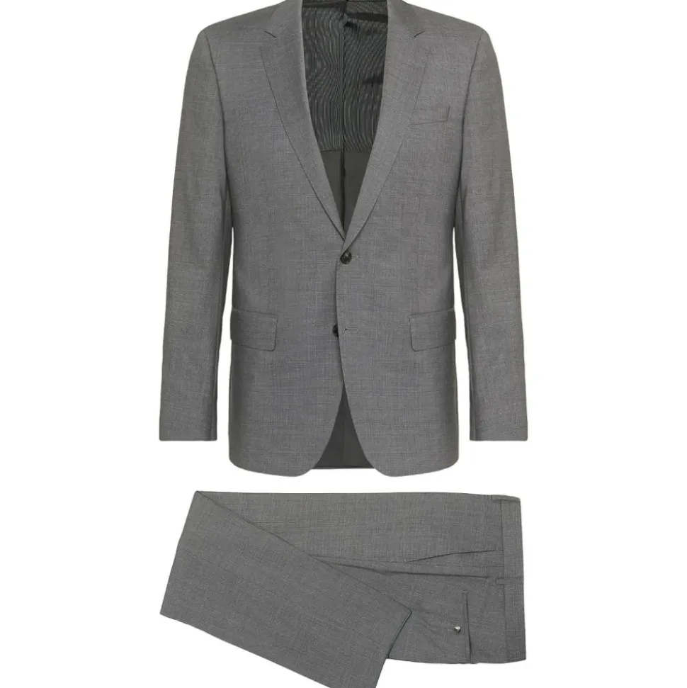Costume Slim Fit Gris Clair