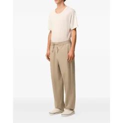 Cotton Elasticated Waist Trousers