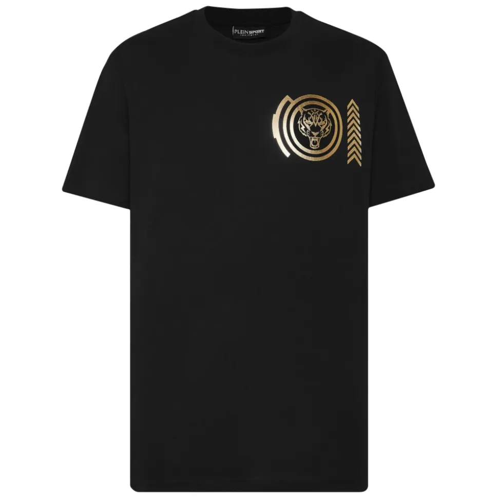 Cotton T-shirt Round Neck SS Lamina Tiger