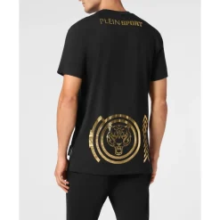 Cotton T-shirt Round Neck SS Lamina Tiger
