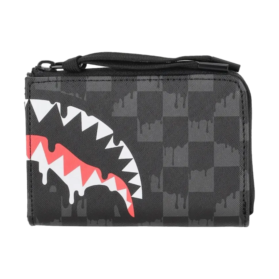 Dripping Sharks In Paris Wallet