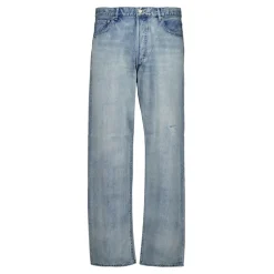 Faded Selvedge Light Denim Wide Pants