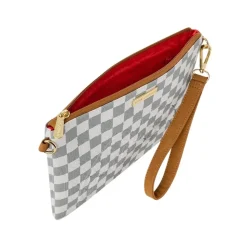 Graff Embossed Crossover Clutch