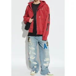 Jeans avec des patchs