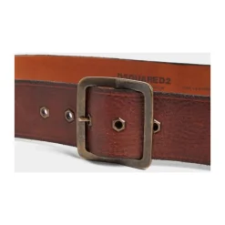 Large ceinture en cuir