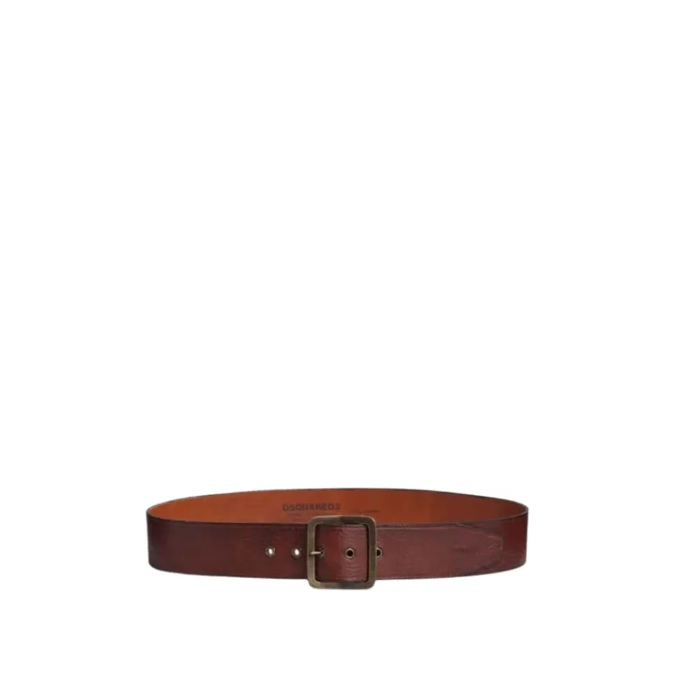 Large ceinture en cuir
