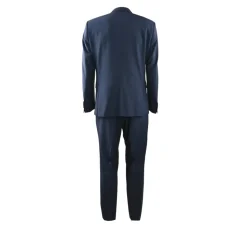 Élégant costume monopetto en mélange de laine