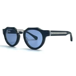 Élégantes Lunettes de Soleil Pantos Gris Fumé