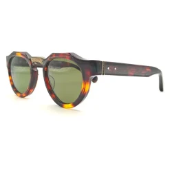 Élégantes lunettes de soleil tortue foncée