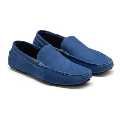 Mocassins bleus pour hommes
