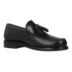 Mocassins en Daim à Pompons