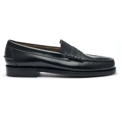 Mocins cliques en cuir fait main