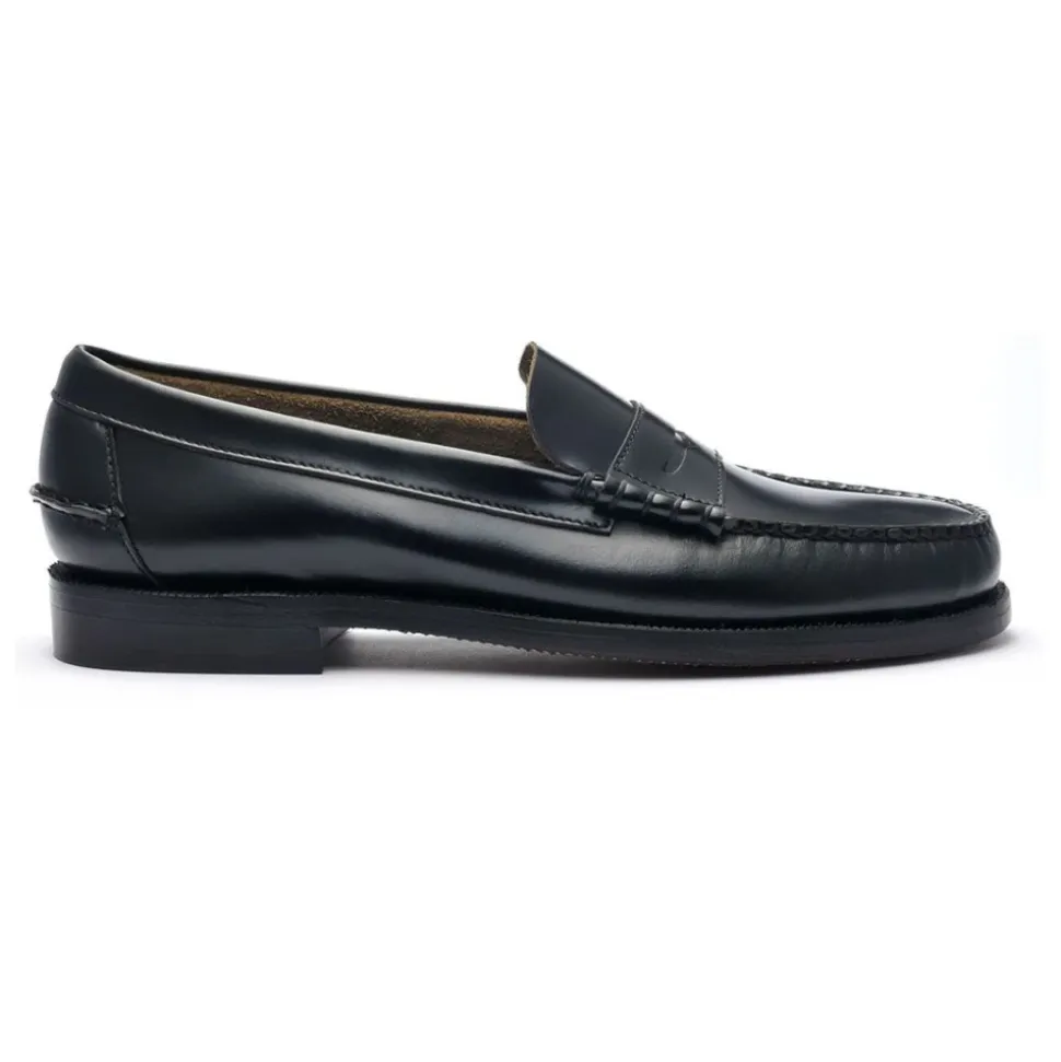 Mocins cliques en cuir fait main