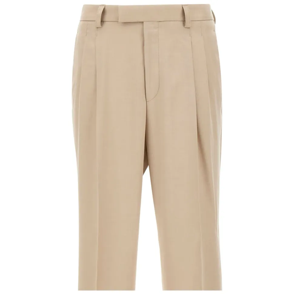 Pantalon Coupe Oversize en Twill